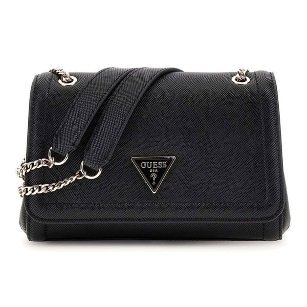 GUESS Svart axelväska för kvinnor - Noelle II Konvertibel Xbody Flap Bag 316710