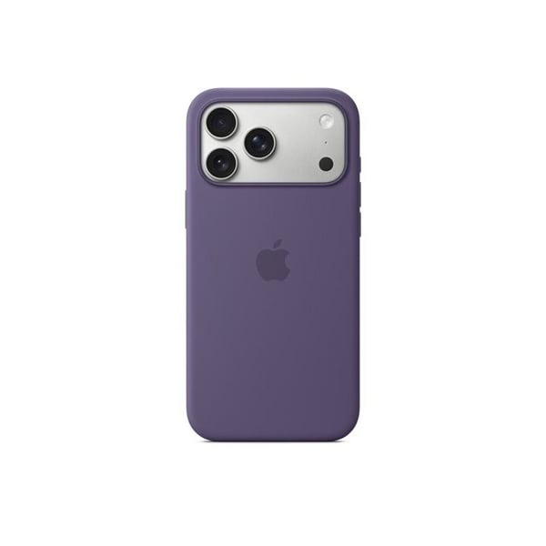 Siliconefodral med MagSafe för iPhone 17 Pro Max – Lila dimma