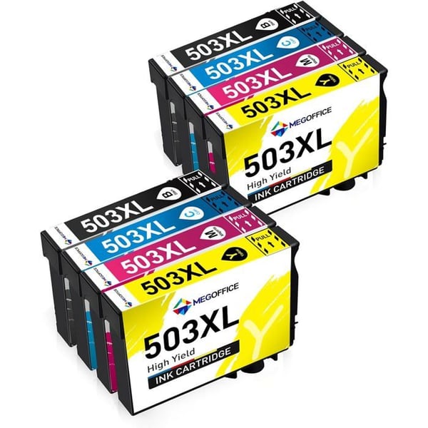 Kompatibla bläckpatroner - SVATV - 503XL - Expression Home XP-5200 - Workforce WF-2960DWF - 8 stycken