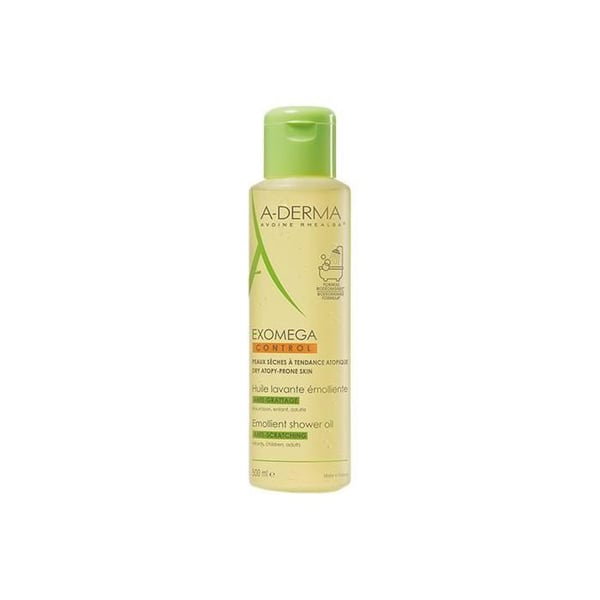 Rengörande Olja - A-DERMA - Exomega Control - 500ml - Hypoallergisk - Blandhud