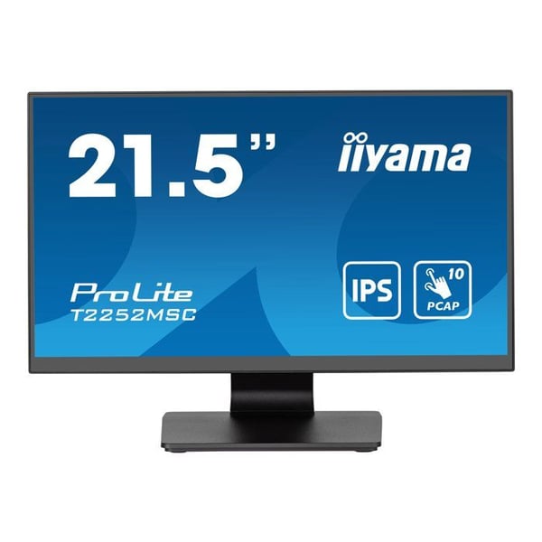 LCD-monitor - IIYAMA - ProLite T2252MSC-B2AG - 22 tum - Pekskärm - 1920 x 1080