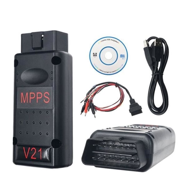 MPPS V21 PÄÄLLÄ TRICORE MULTIBOOTILLA ja Tricore-syöttökaapelilla, parempi kuin MPPS V16 ECU Chip Tu MPPS V21
