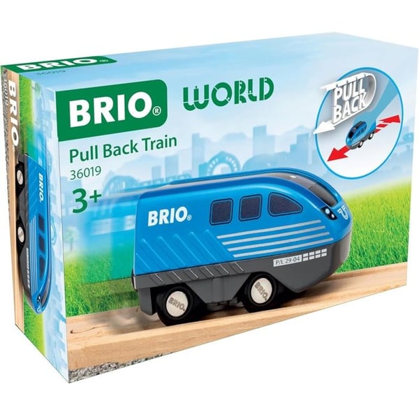 Tog - BRIO - 36019 - Tilbagetrækningsmotor - 100% selvkørende - Fra 3 år