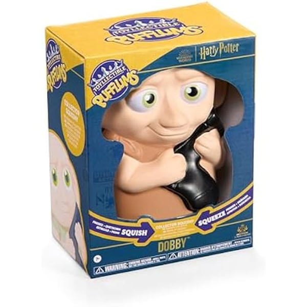 Figur - THE NOBLE COLLECTION - Dobby Hus-Elf Pufflum - Licens Harry Potter - 3 år og op - Indendørs