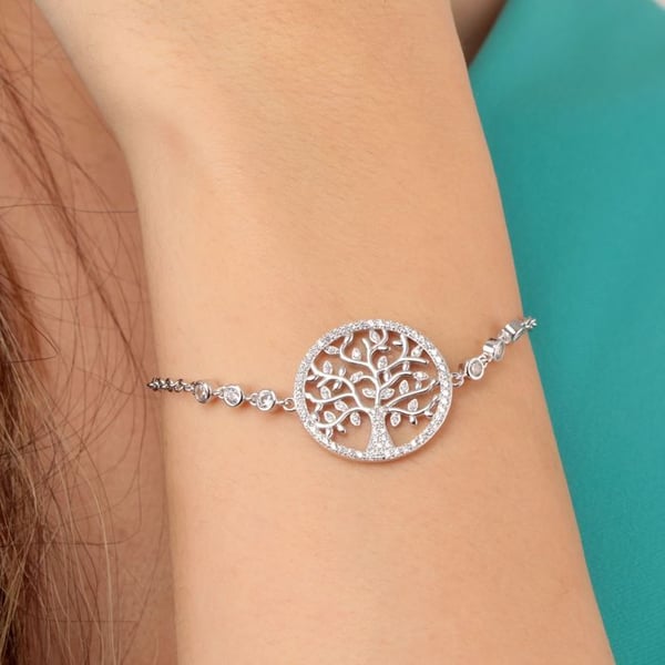 Armband i återvunnet silver 925/1000 - SATB08