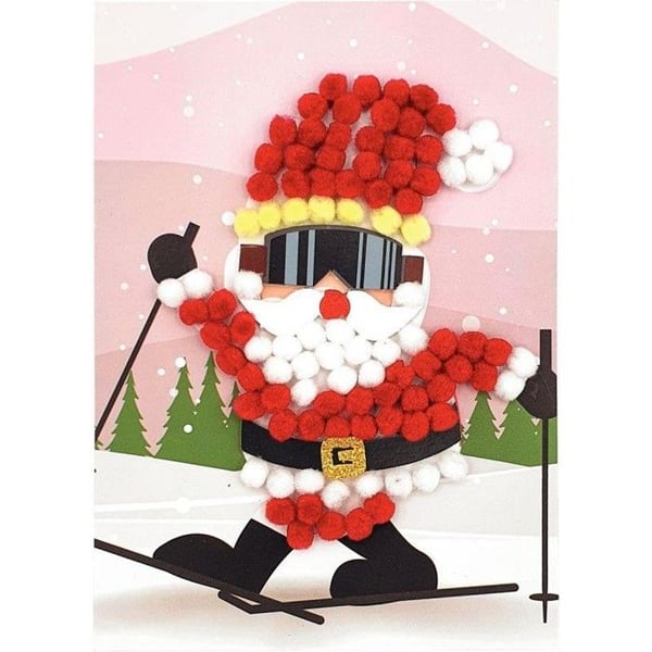 Santa Claus kit med pompoms