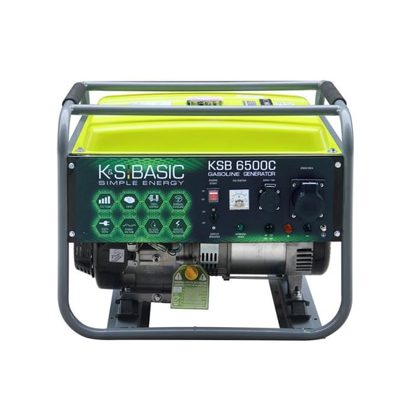 Energigenerator - Konner & Sohnen - KSB 6500C - 5500W - Bensin - Manual
