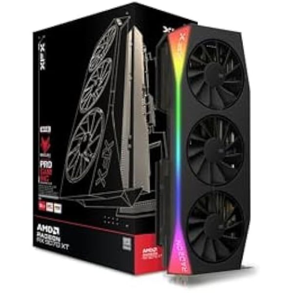 Grafikkort - XFX - Radeon RX 9070XT OC Gaming - 16 GB GDDR6 - HDMI 3xDP - AMD RDNA™ 4
