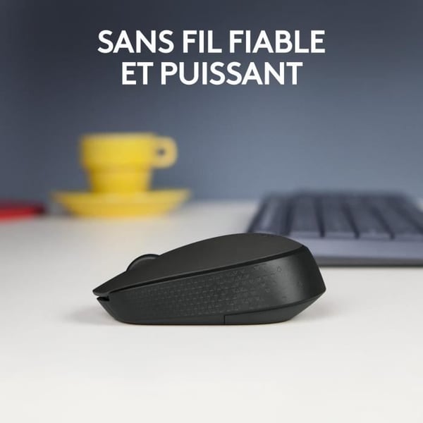 Hiiri - Langaton - Logitech - M171 - Musta - Ambidextrinen