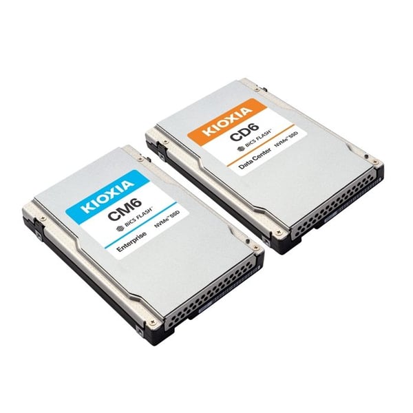 SSD - KIOXIA - PM7-V - 1600 Go - 2.5' - SAS 22.5Gb/s - Kryptering SED