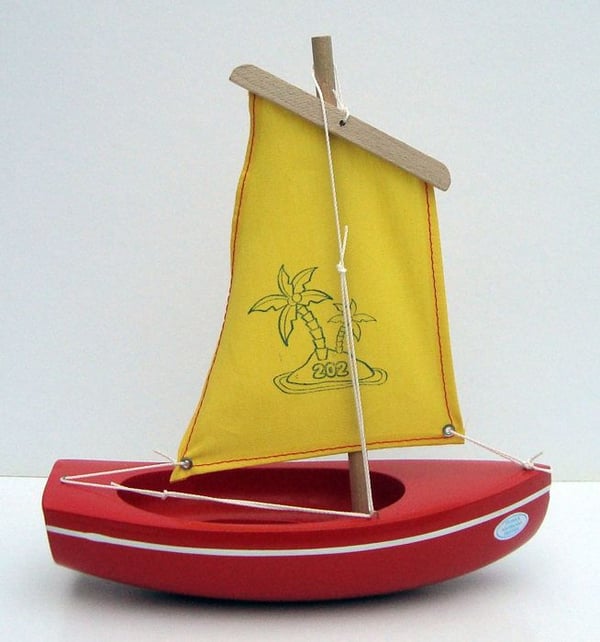 Maison Tirot - Tonfiskbåt 22 cm TIROT - TIROT
