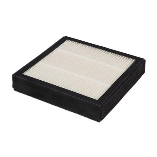 Luftfilter - PEREL - AIRPD001 - HEPA - 16 x 15,4 cm - Vit - Ersättning AIRP001
