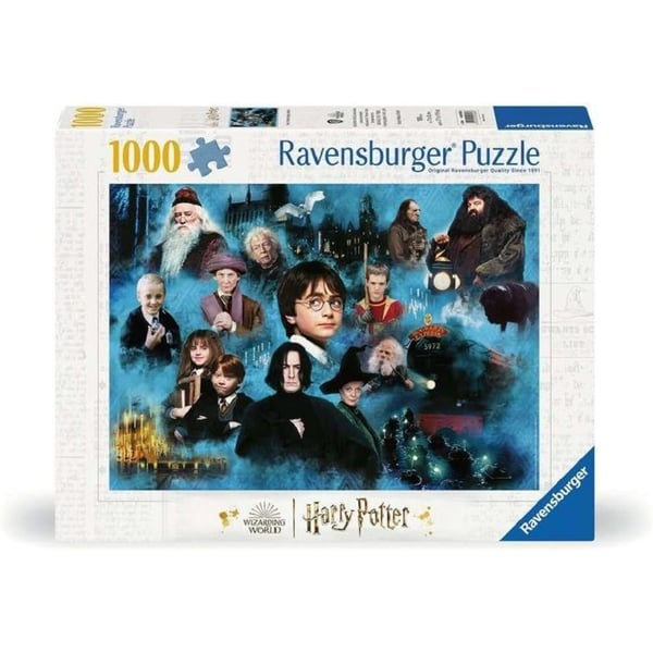 Pussel - RAVENSBURGER - Harry Potters Magiska Värld - 1000 bitar - Från 14 år - Fantastisk