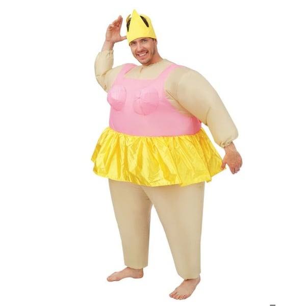 Uppblåsbar ballerina kostym - PTIT CLOWN - 24572 - Uppblåsbar - One size - Vuxen