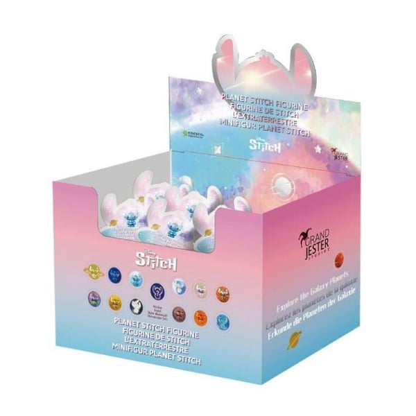 Figur Disney Mini Stitch mysteriepåse - Grand Jester, PVC 5–7 cm (slumptal)
