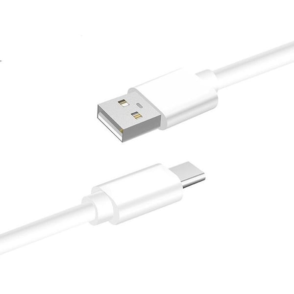 USB Type C-kabel - PH26 - Realme Note 60 - Laddning/Synkronisering - 1 Meter - Vit