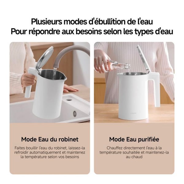Vattenkokare - XIAOMI - Mi Kettle 2 Pro - 1,7 L - 1800 W - Integrerat Wi-Fi