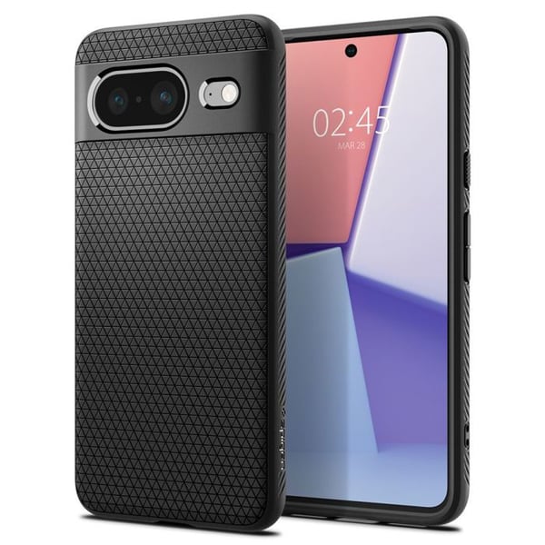 Spigen Liquid Air – Fodral för Google Pixel 8 (Svart)