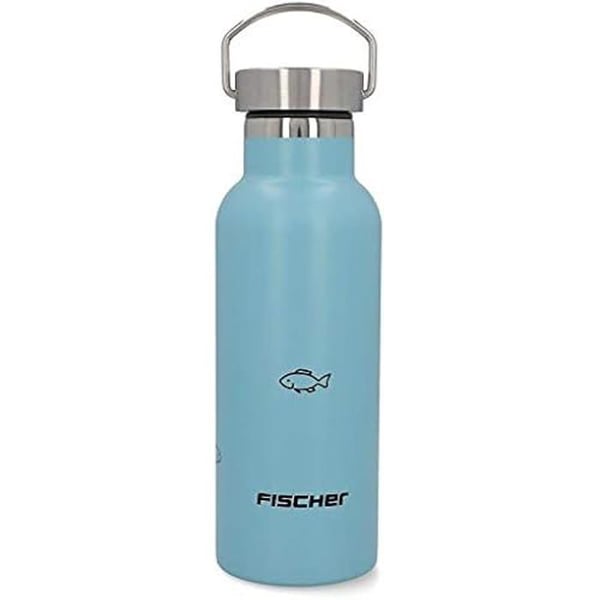 Stålflaska - FISCHER - 500 ML - Skruvkork - Läckagefri - För Barn