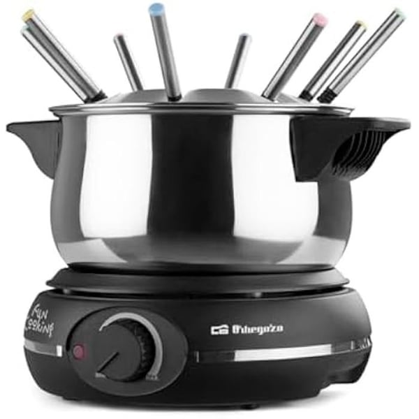 Elektrisk fondue - ORBEGOZO - FDR 14 - 1,4 L - 8 personer - Justerbar temperatur