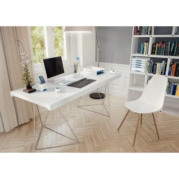Klassificeringsblock - LEITZ - WOW - Metallic blå - 5 lådor - Lackfinish - A4 maxi