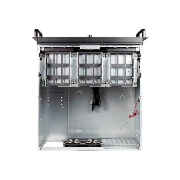 19" Rackskåp - UNYKACH - UK4339 - 4U - Kompatibel med 360 mm vätskekylning - Låst säkerhet