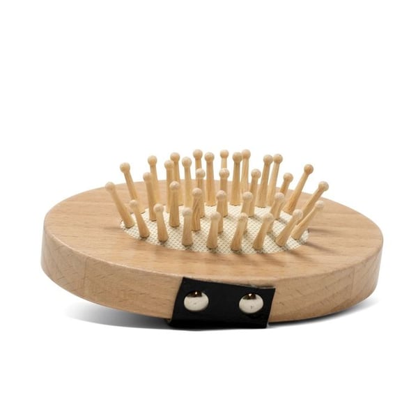 Hästborste pinne - BYASTRUP - ASTRUP - Trä - Beige - 10 x 5,5 x 3 cm
