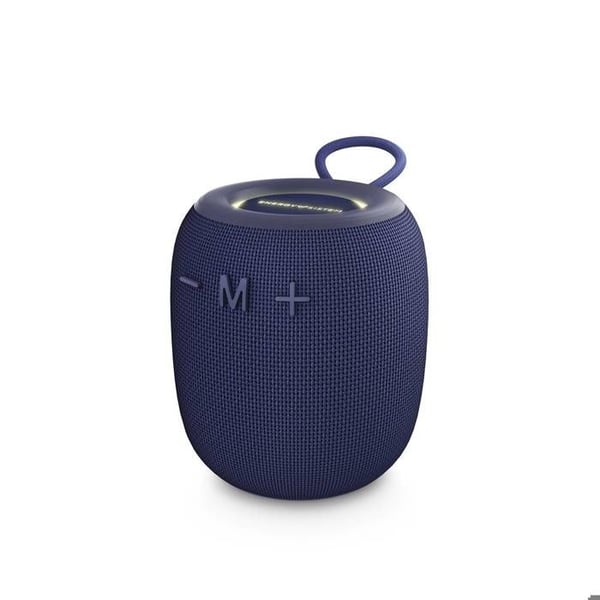 Bloom – Bluetooth-högtalare (Bluetooth 5.3, 18 timmars batteritid, IPX6, True Wireless, 100 % återvunnen plast, LED-belysning)