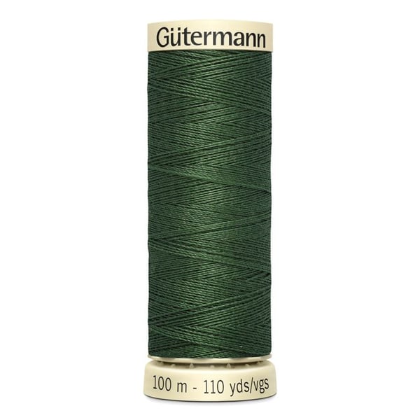 Sytråd 100% polyester Gutermann 1 Spole - Att 561 - olivgrön