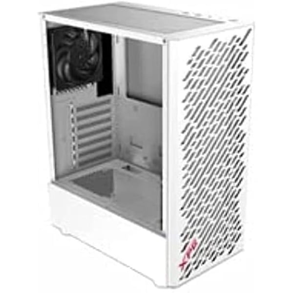 Midi Tower - ADATA - XPG Valor AIR - Vit - ATX - Härdat glas
