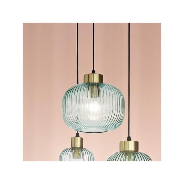 Upphängning - Ideal Lux - MINT-2 SP1 - Grön - Metall - Mundblåst glas