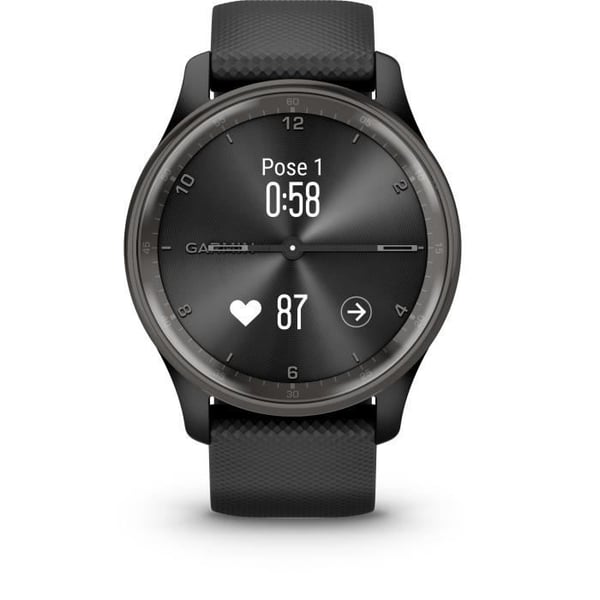GARMIN vivomove Trend Smartwatch - Silikone - Sort WW