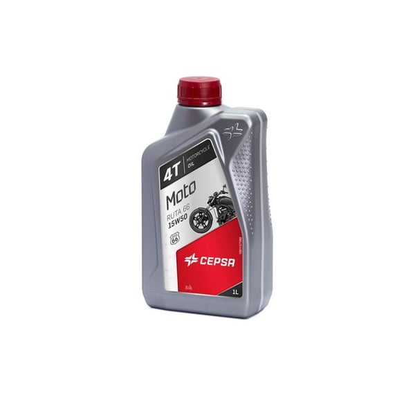 Lubrifiant Barre Moto - Motor 1l. 4t Ruta 66 15w50 Cepsa