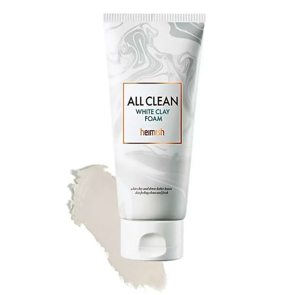 Rengörande mousse - HEIMISH - All Clean White Clay Foam - 150 g - Fet hud - Avgiftande