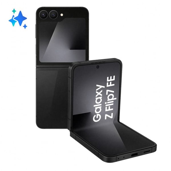 Samsung Galaxy Z Flip7 FE Fällbar Smartphone Svart 6.7" 8GB RAM 128GB