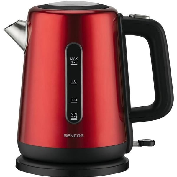 Vattenkokare - SENCOR - SWK 1751RD - Rostfritt stål - 1,7 L - 2200 W