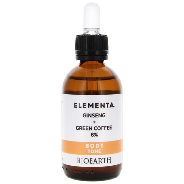 Bioearth Elementa Lösning Ginseng + Gröna Kaffebönor 6% 50 ml