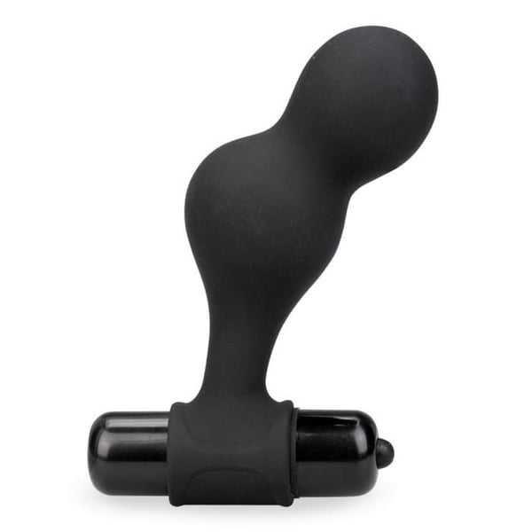 Anal vibrator Prostatastimulator 10 vibrationslägen Quincy - Svart