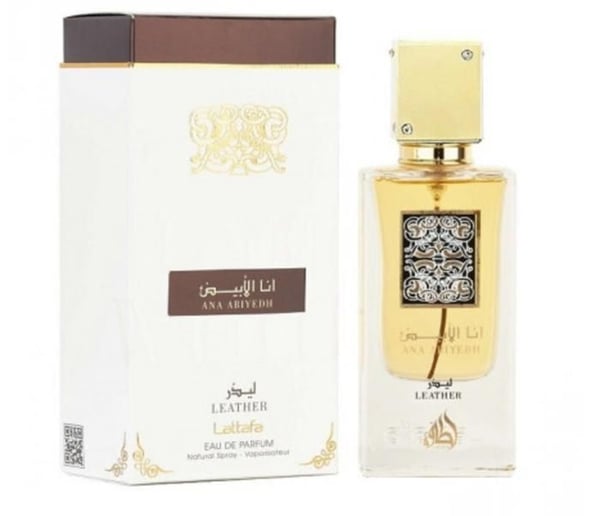 Eau de Parfum - LATTAFA - Ana Abiyedh Leather - 60ml - Kvinna - Orientaliskt Ambré Gourmand