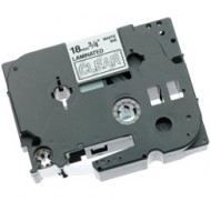 Brother - TZ-145 - Lamineret tape - Hvid på gennemsigtig