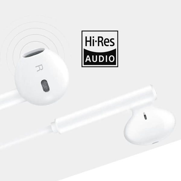 Huawei CM33 Headset Vit - Kabelansluten - Headset (24-pin USB-C) - Hörlurar - Kabelansluten