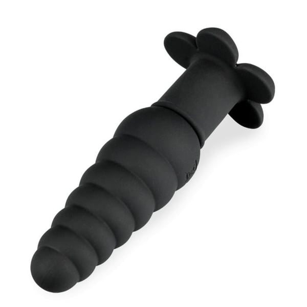 Plug anal vibrerande 10 lägen Fluzz - Noir