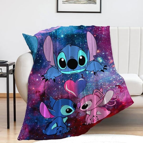 Animefilt Ultramjuk lätt flanellfilt Bekväma presenter för barn, flickor, kvinnor, vuxna, 130*150 cm