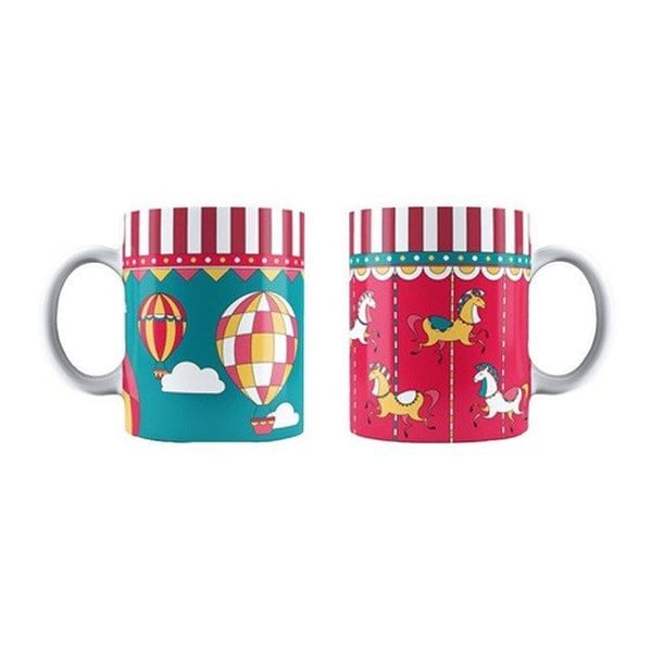 Muki - BIALETTI - NGD24006 - 2 kpl - Posliini - 300 ml - Nykytaide