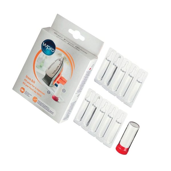 Kit med 10 anti-kalk doser + 1 fläckborttagare - Ångcentral - (12589)