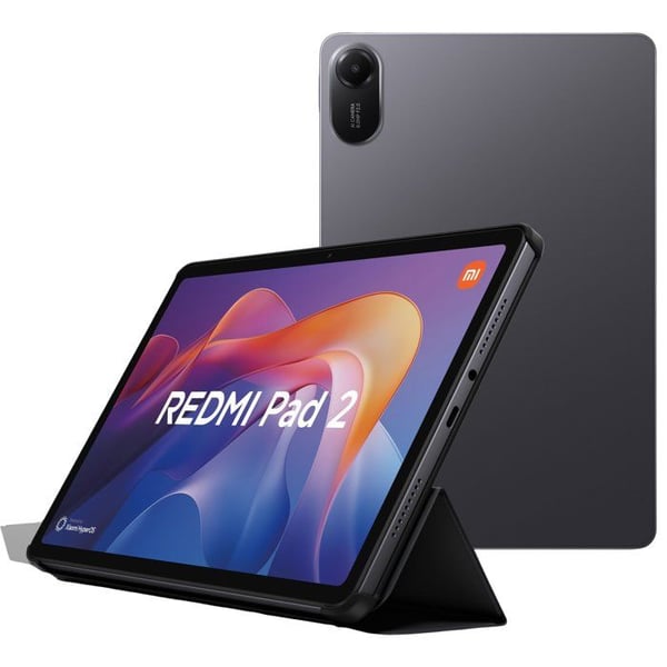 Pack Android-Tablett Redmi Pad 2 - 128 Go - Wi-Fi - Grå + Fodral