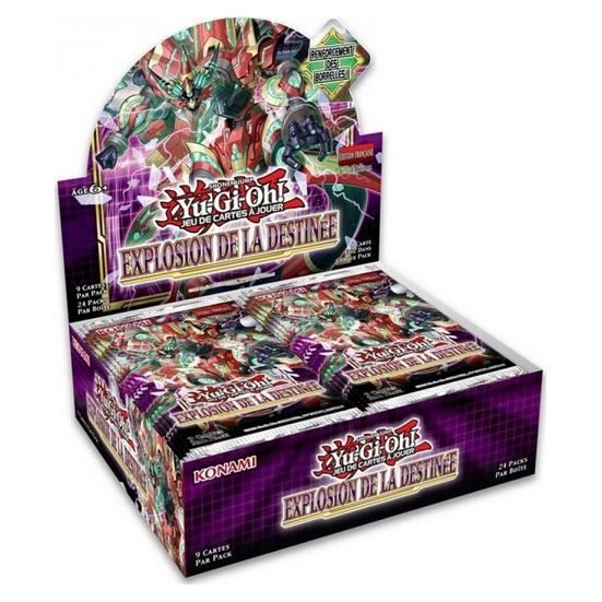 24 Boosterlåda - Ödesexplosion - 9 kort/booster (1 Foil) - 50C/26SR/14UR/10SCR - Franska
