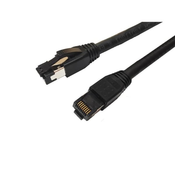 Nätverkskabel - MICROCONNECT - MC-SFTP801S - Cat8.1 - 1m - S-FTP (S-STP)