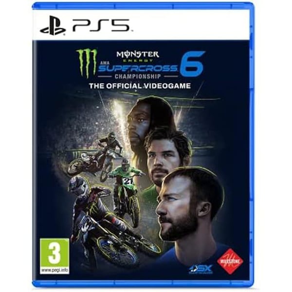 Videospel - MILESTONE - Monster Energy Supercross 6 - PS5 - Lopp - Avancerad anpassning