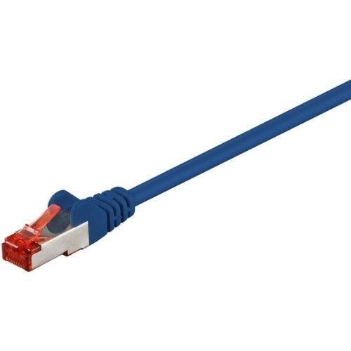 Nätverkskabel CAT6 Wentronic 95643 - 25m - Blå - SFTP PiMF - RJ-45 hane - effektindikator